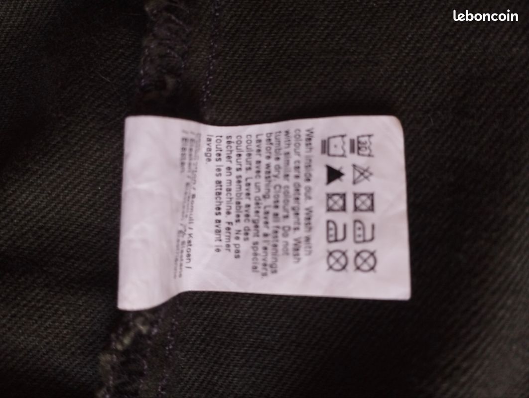 Veste jean kaki (image 3)