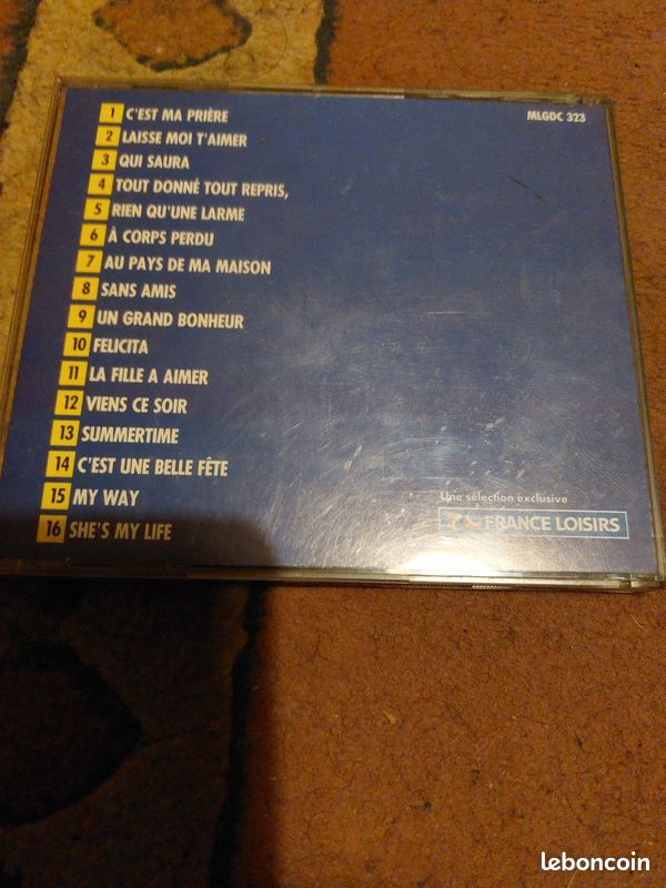 16 grands succes - mike brant - Cd album (image 3)