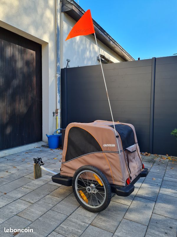 Remorque vélo pour chien CROOZER Équipements vélos