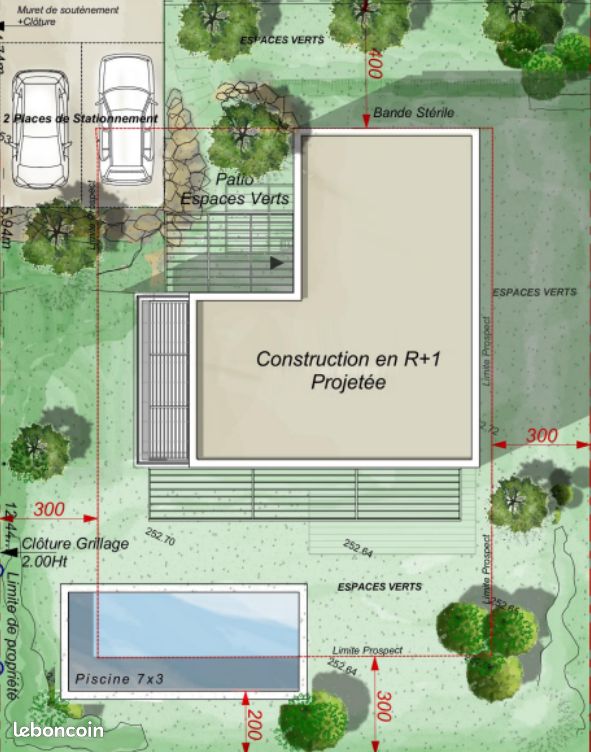 Terrain 425 m² · à Carnoux-en-Provence · 425 m² · 295 000 €