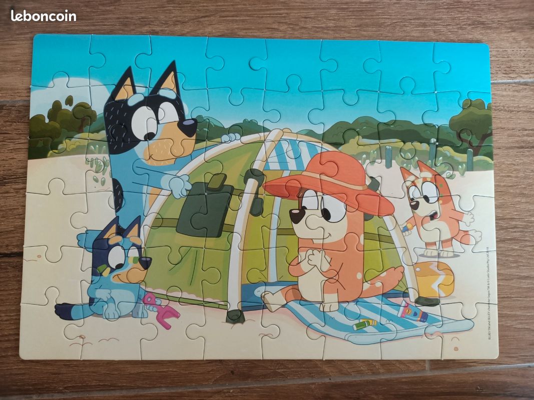 3 puzzles de 48 pièces Bluey - Jeux & Jouets