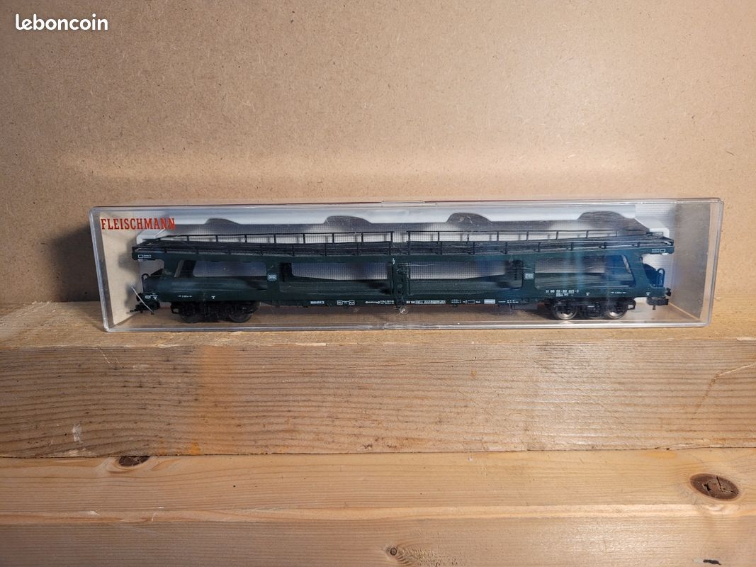 Lot De 5 Wagons HO : Fleischmann, Piko, Jouef, Liliput - Époque 5 - Occasion