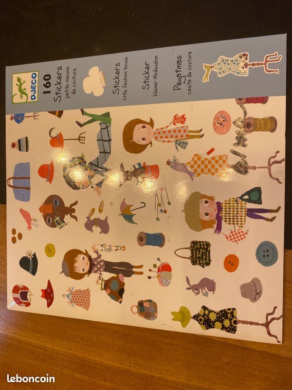 160 stickers djeco (image 1)