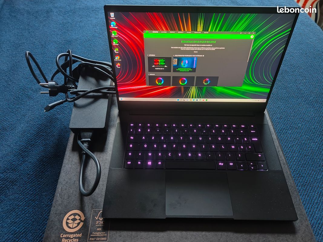 PC portable Razer Blade 14 2021 Ryzen RTX 3080 Ordinateurs