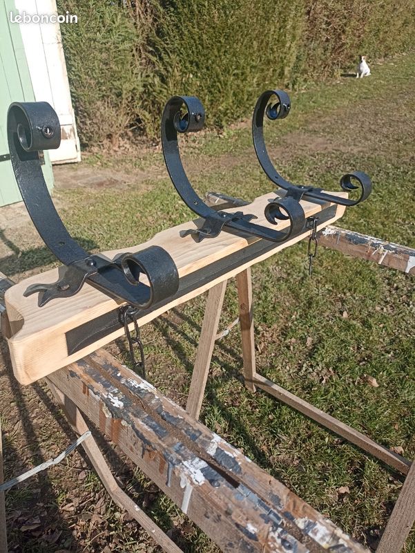 Porte Manteau Bois & Métal (image 4)