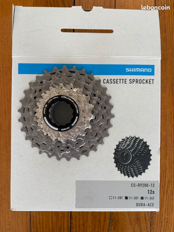 Nos Cassette Route Shimano Dura Ace 9V 12 / 21T CS-7700 Rétro
