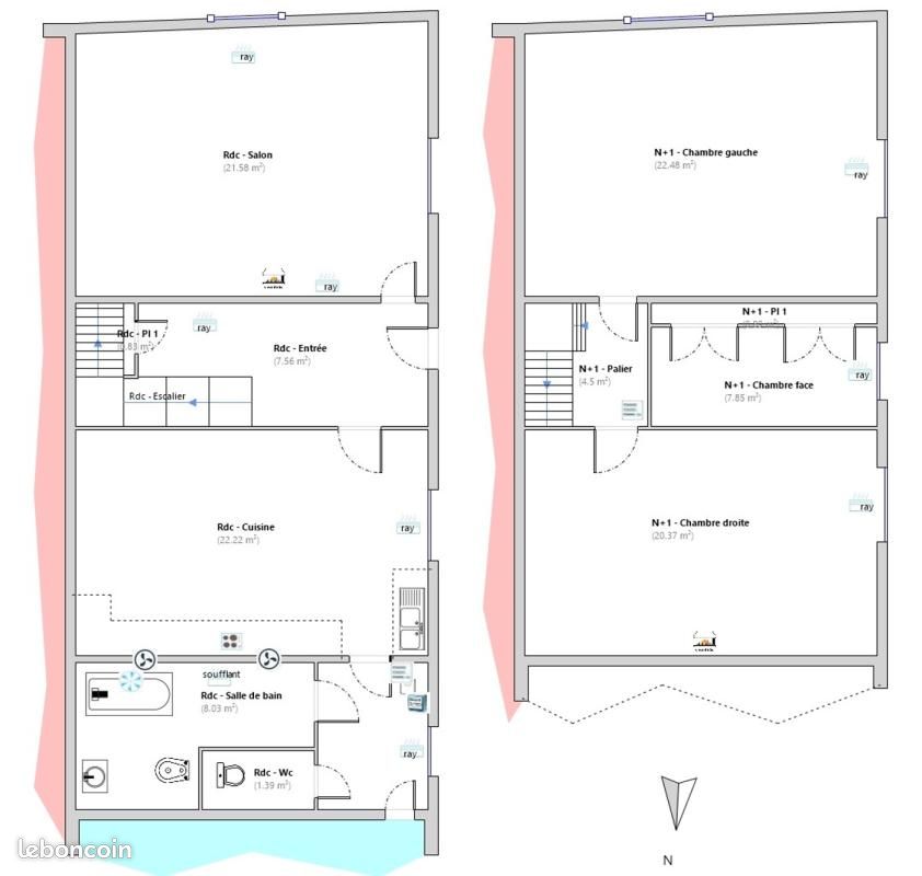 Maison 4 pièces 121 m² · à Malissard · 121 m² · 270 000 €