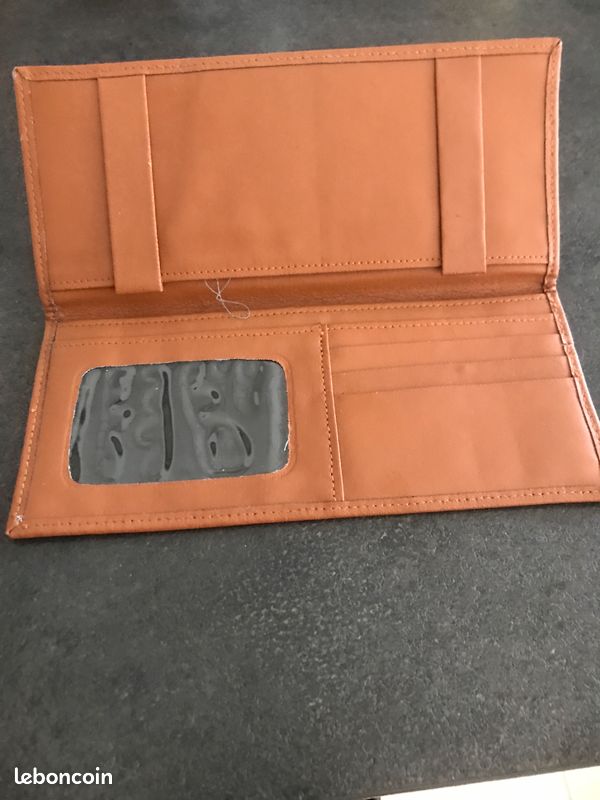 Porte chéquiers porte cartes vintage (image 2)
