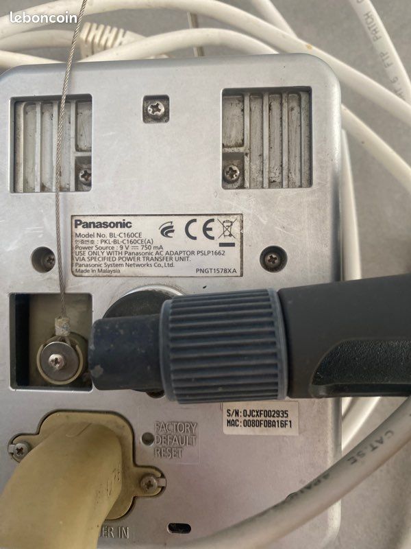 Caméra de surveillance, Panasonic BL–C160 (image 6)
