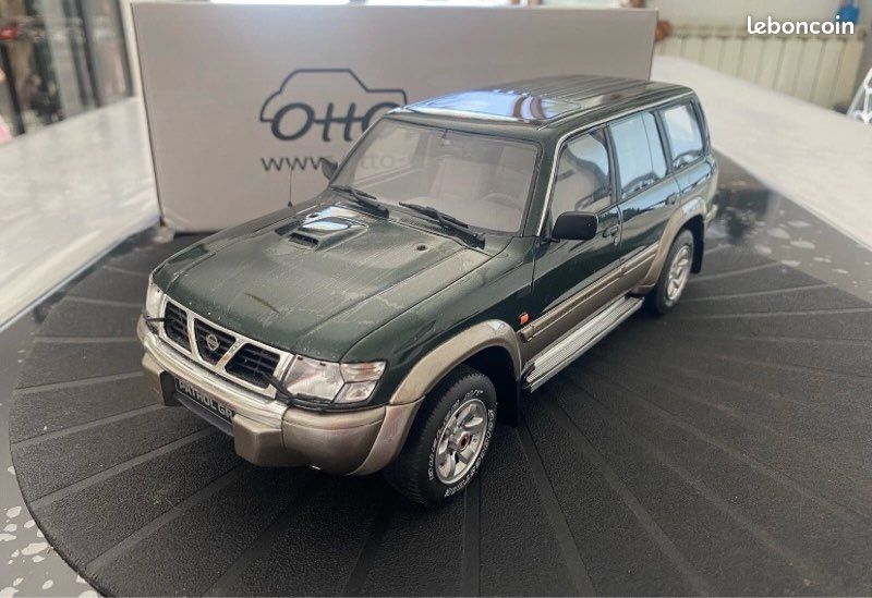 Miniature Nissan Patrol GR 1992 Gris Argenté 1/18 - Otto Miniature Nissan Patrol GR 1992 Gris Argenté 1/18 - Otto