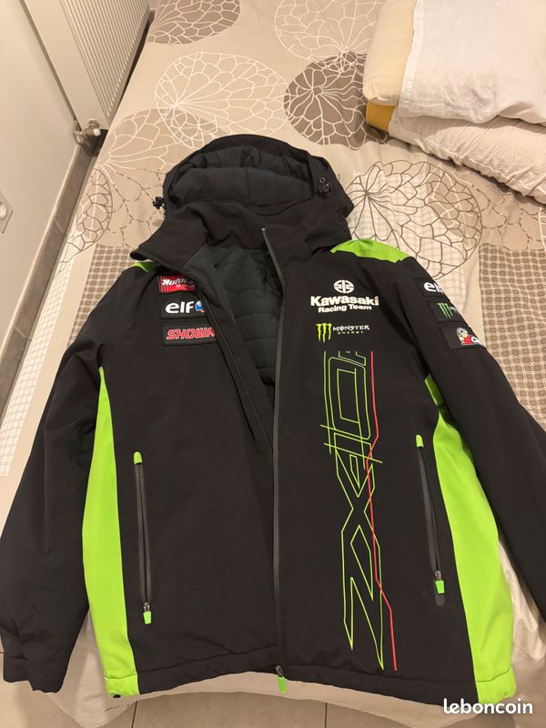 Kawasaki Ninja Kawasaki Soft Shell Jacket Blouson Kawasaki Ninja