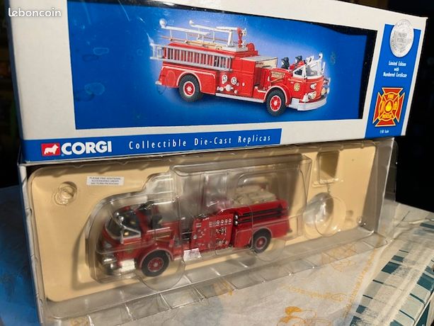 Camion De Pompiers Corgi électronique Vintage - Occasion