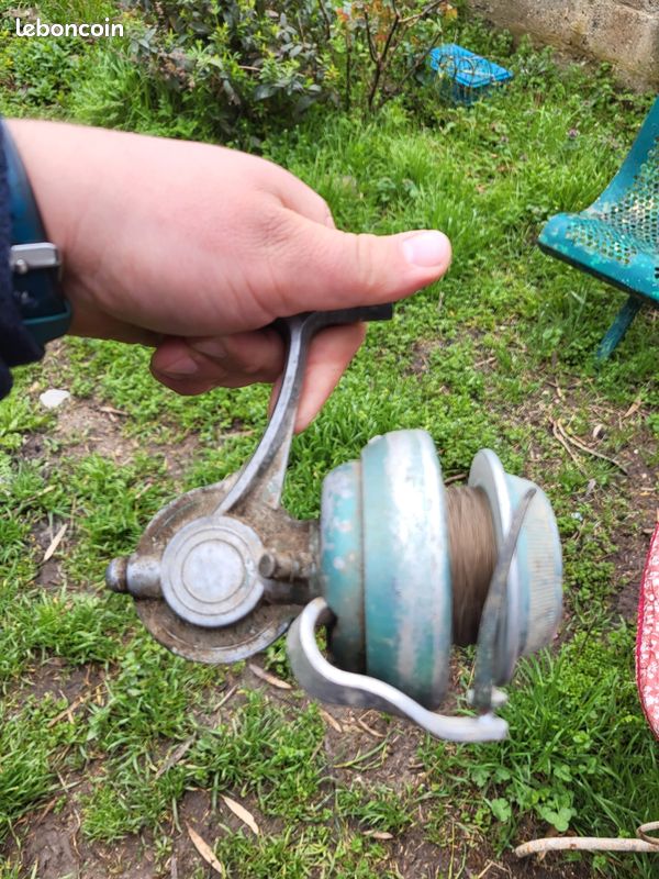 Moulinet de Pêche 4.9:1-Roue de coulée métallique DA7000-freinage à