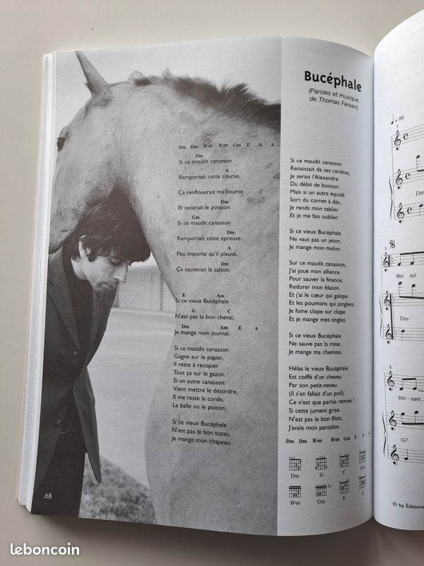 PartitionsTHOMAS FERSEN Piano chant guitare (image 2)