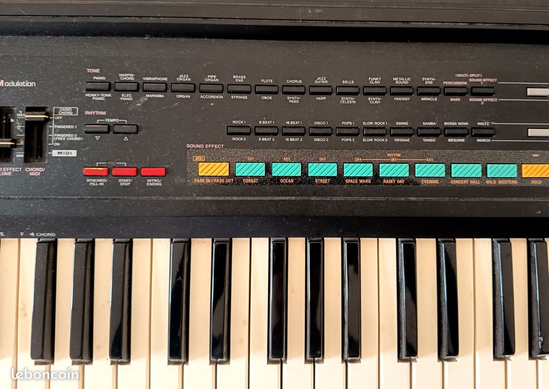 Clavier électronique vintage Casio Casiotone C T660 (image 2)
