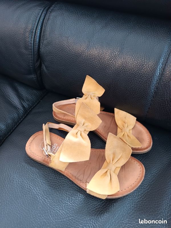 Sandales tout cuir (image 2)