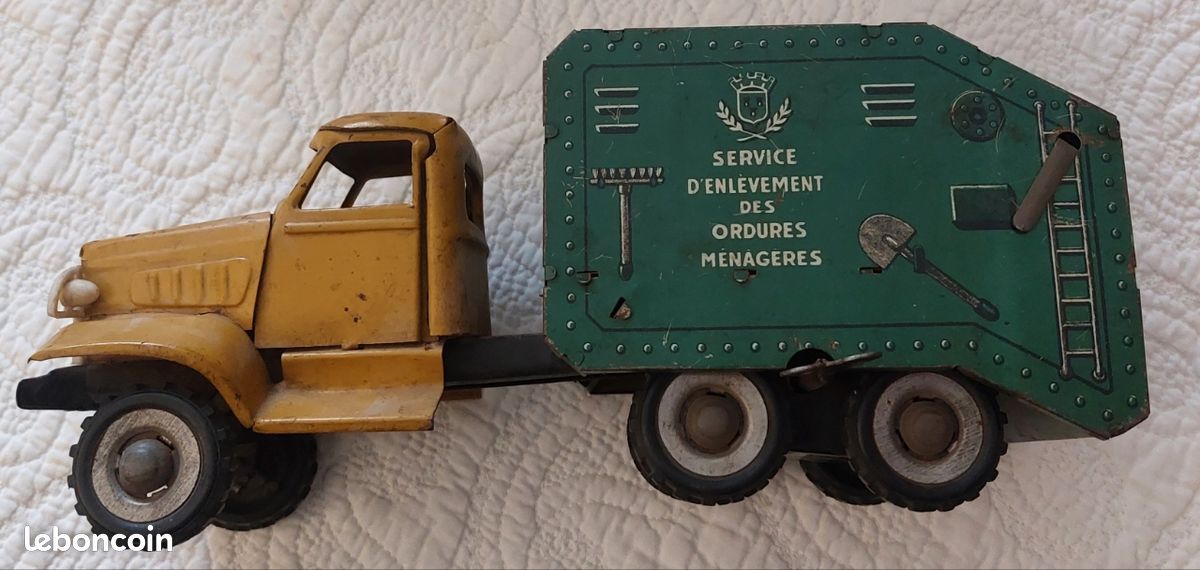 Camion Benne Livreur JMF – Tôle Mécanique – Boîte D’origine – 1949