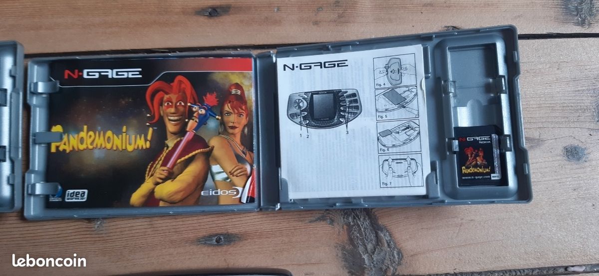 Console Nokia N-Gage NEM-4 - Grise - Batterie Neuve - Fonctionne (sans Chargeur)