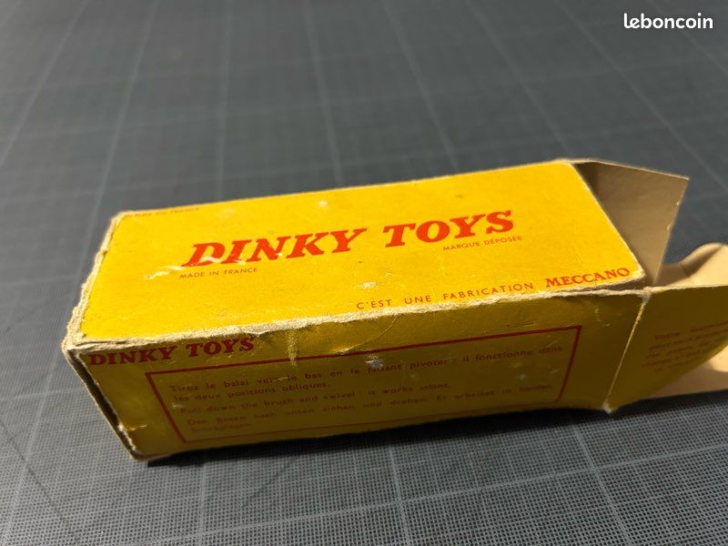 Boîte Vide Dinky Toys – Arroseuse Balayeuse LMV 596 – Collection