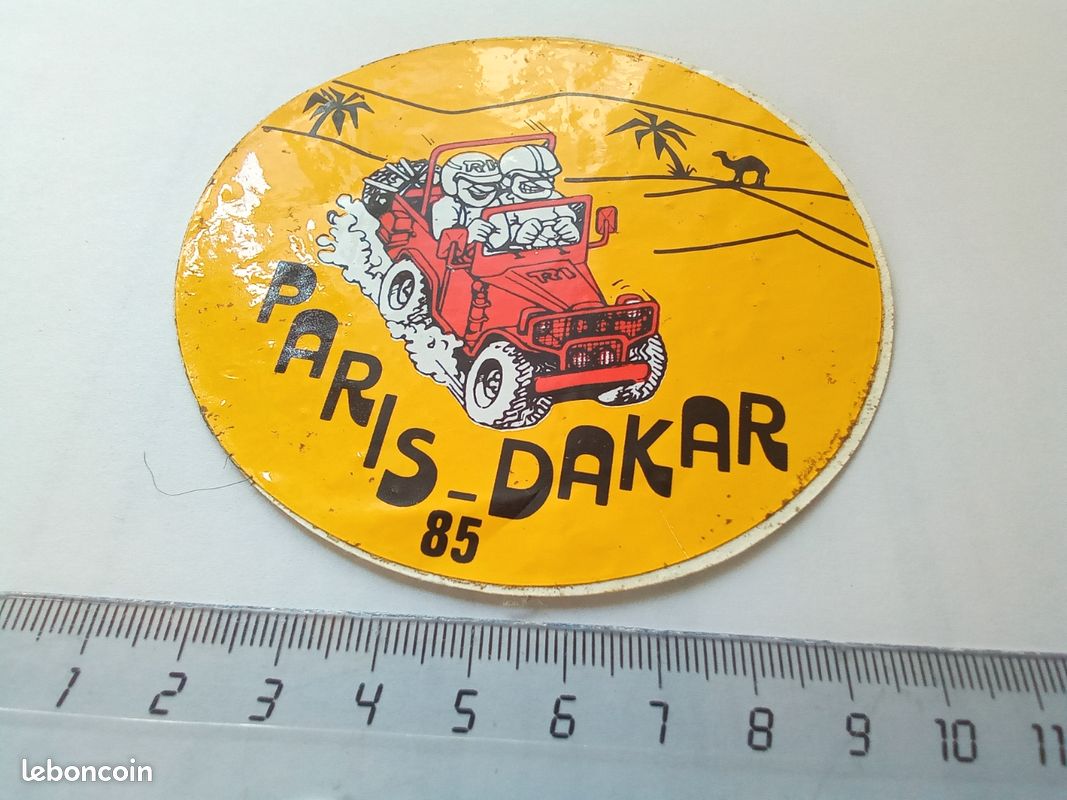 Autocollants Champion de monde rallyes 1985 et 1986