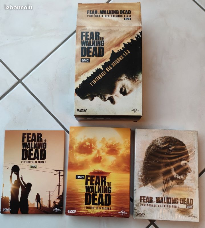 DVD Fear the Walking dead - saisons 1 à 3 (image 1)