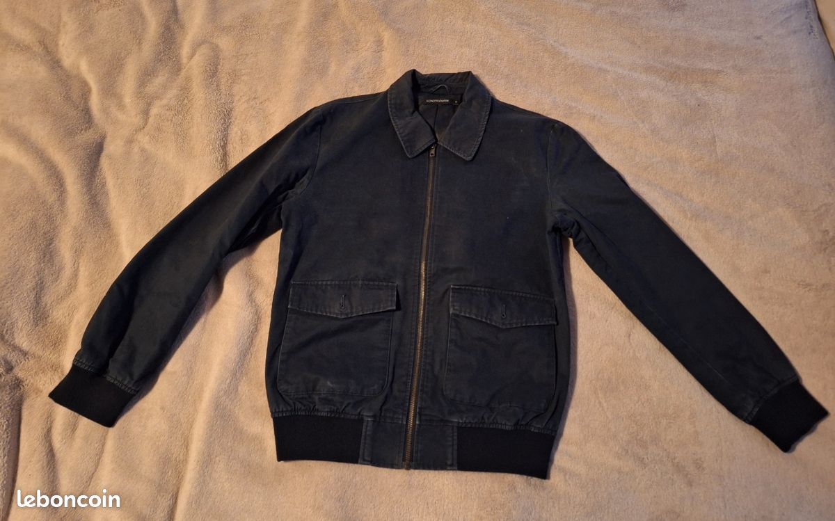 Veste Monoprix en coton délavé taille S (image 2)