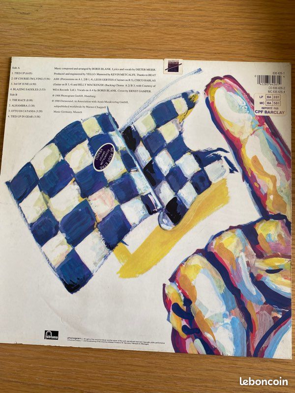 Vinyle yellow flag (image 2)
