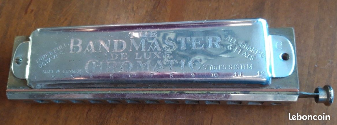 1harmonica vintage The Bandmaster de luxe (image 1)