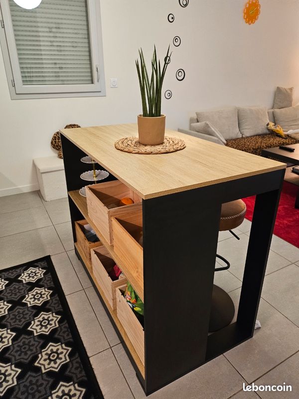 Table haute + 2 tabouret (image 1)