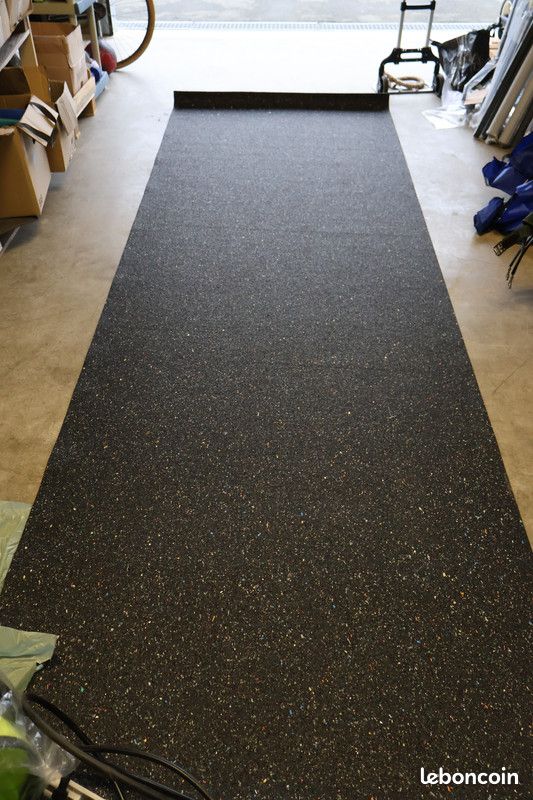 etm - Tapis Anti-Vibration 60x60 cm - Réduit les Vibrations - Idéal