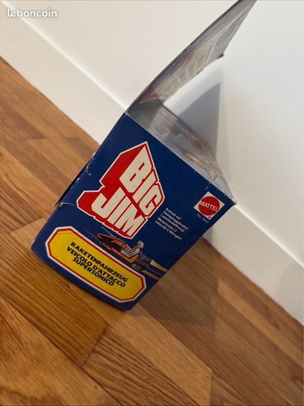 Véhicule Big Jim Super Sonique Attack - Mattel Vintage NEUF En Boîte