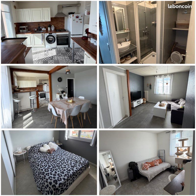 Appartement 4 pièces 65 m² · à Saint-Pourçain-sur-Sioule · 65 m² · 541 €/mois
