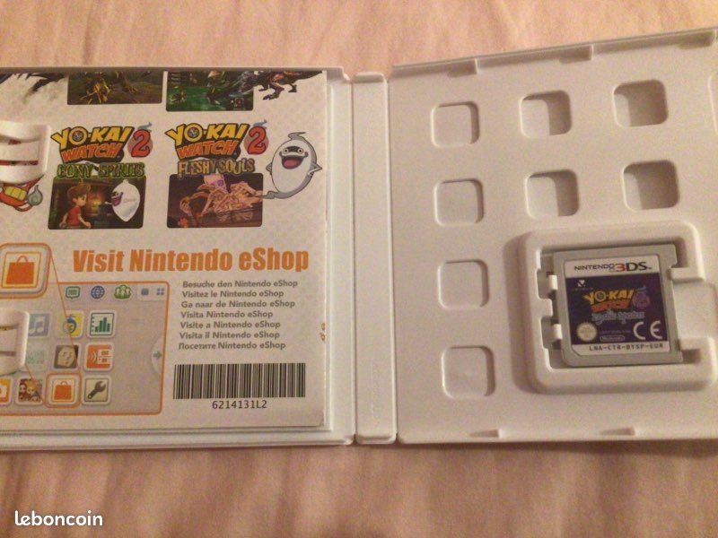 Jeux 3ds yo-kai watch 2 spectres psychique (image 2)