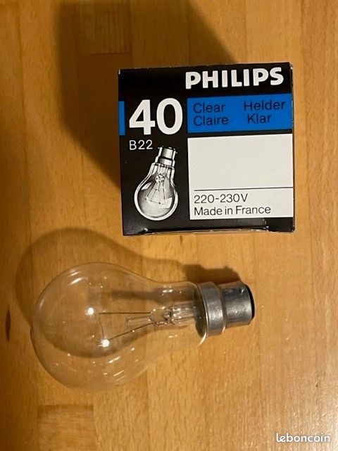 Ampoules 40 w (Philips) - Neuves (image 3)
