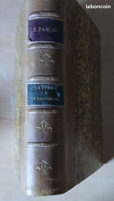 Lettres écrites à un provincial par Blaise Pascal (1889) (image 2)
