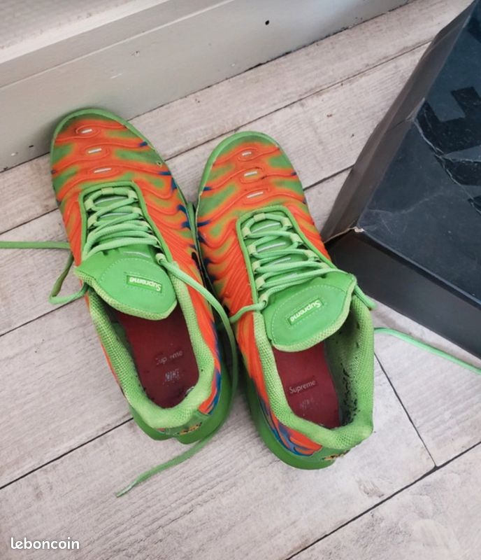 Tn Supreme Green Nike Tn Green Orange Supreme X Nike Air Max Plus