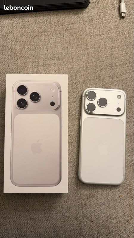 Iphone 17 pro Silver 512gb comme neuf (image 1)