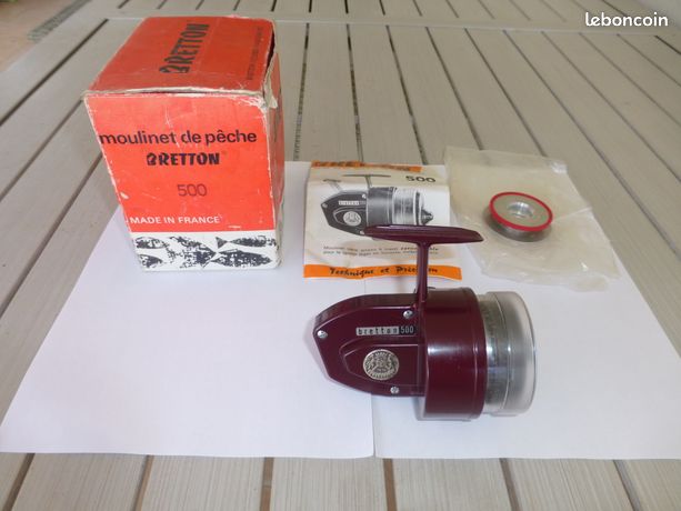 Moulinet De Pêche Ancien CAP - Pièce Rare De Collection - Occasion Fonctionnelle