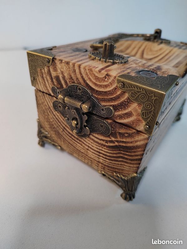 Boîte à Bijoux en bloc de palette (fait main) (image 3)