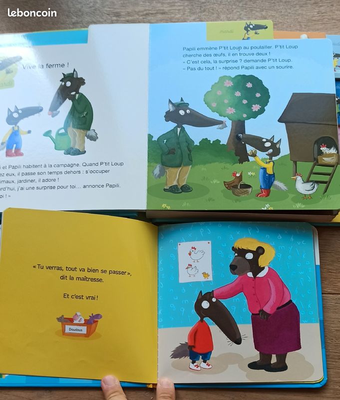 Lot livre p'tit loup (image 3)