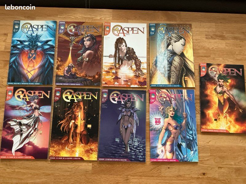 Bande dessinée Comics Aspen - lot (image 1)