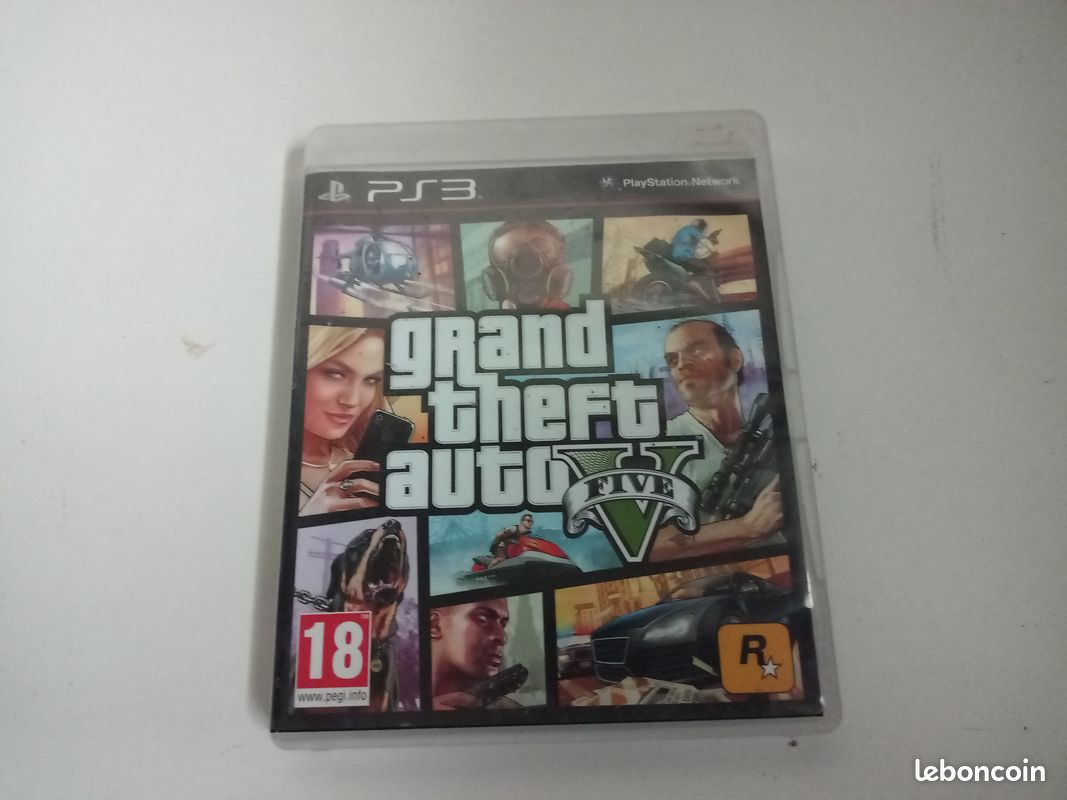 Jeu vidéo PS3 grand theft auto (image 1)
