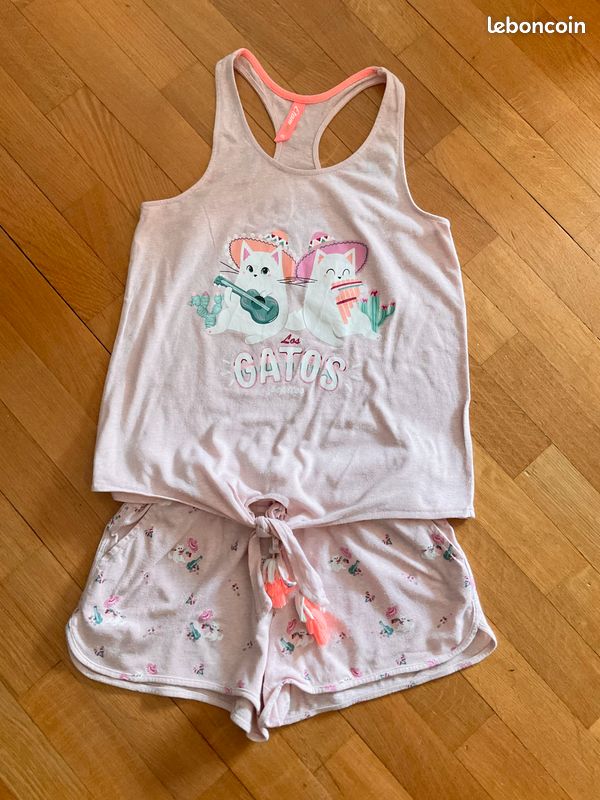 Nightwear Etam Short De Nuit Ensemble De Nuit Débardeur Et