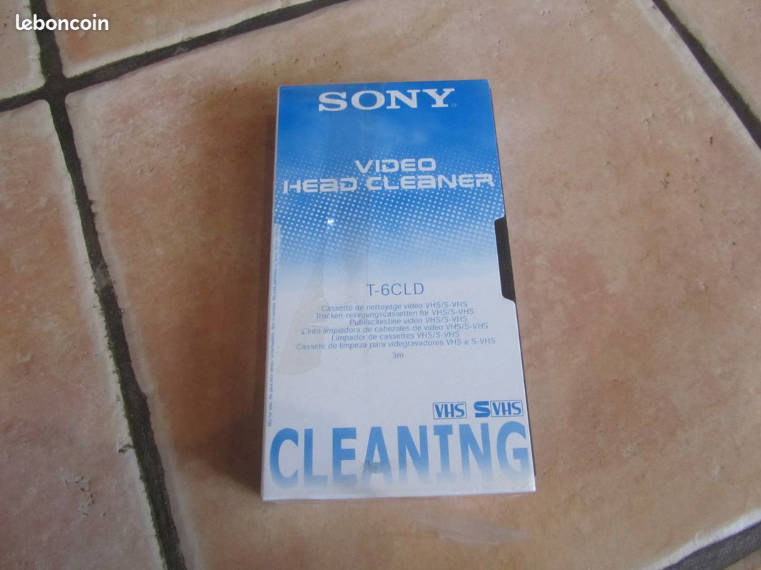 Cassette de nettoyage Sony - Photo, audio & vidéo