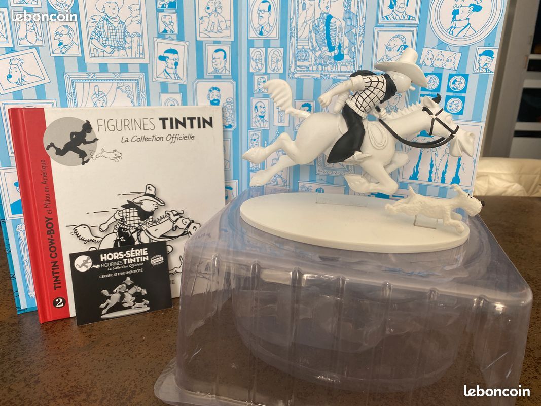 Figurine Tintin Cow-Boy Hors-série N°2 Moulinsart 42169 – La