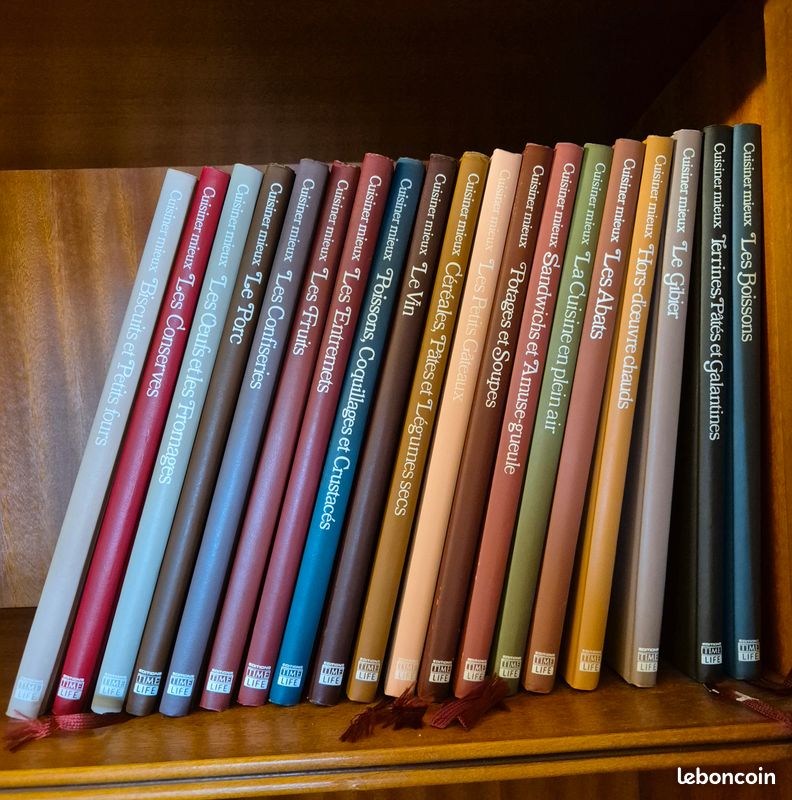 Cuisiner mieux - Collection de 19 livres - Edition Time-Life (image 1)