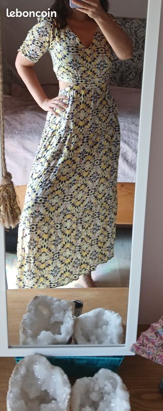 Animal Robe Ã©tÃ© Bonobo Robe Longue Bonobo Jaune Robe Jaune