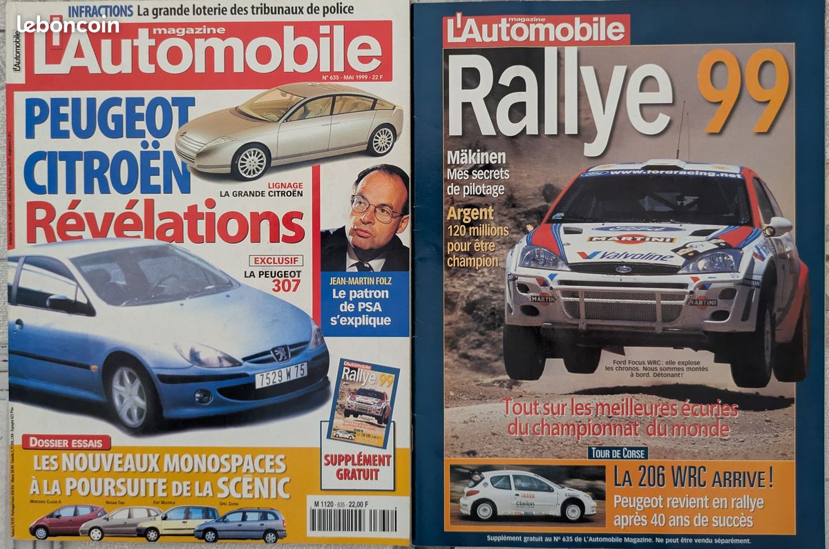 L'Automobile Magazine - Année 1999 (image 2)