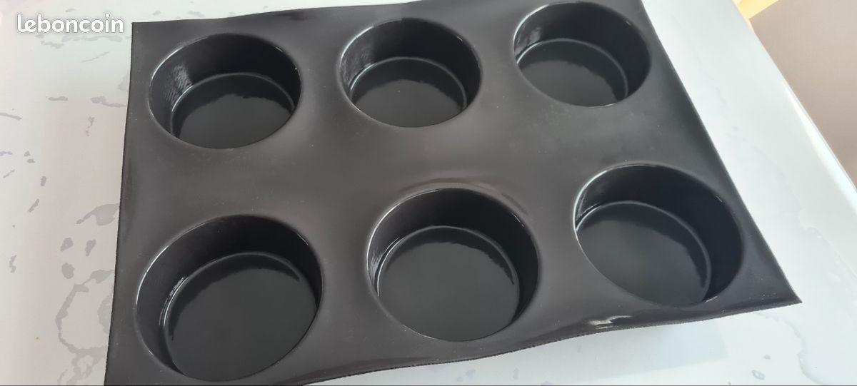 Moule plateau 6 entremets individuels 75 - Production en série accrue