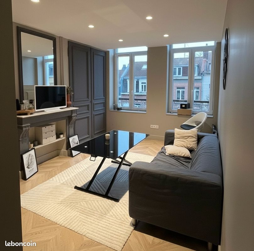 Appartement 2 pièces 37 m² · à Lille · 36,9 m² · 780 €/mois